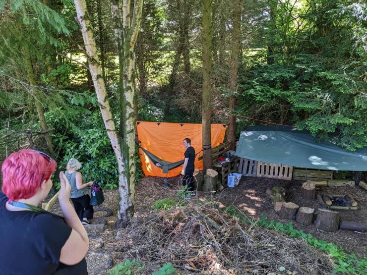Eden School Macclesfield forest school picture